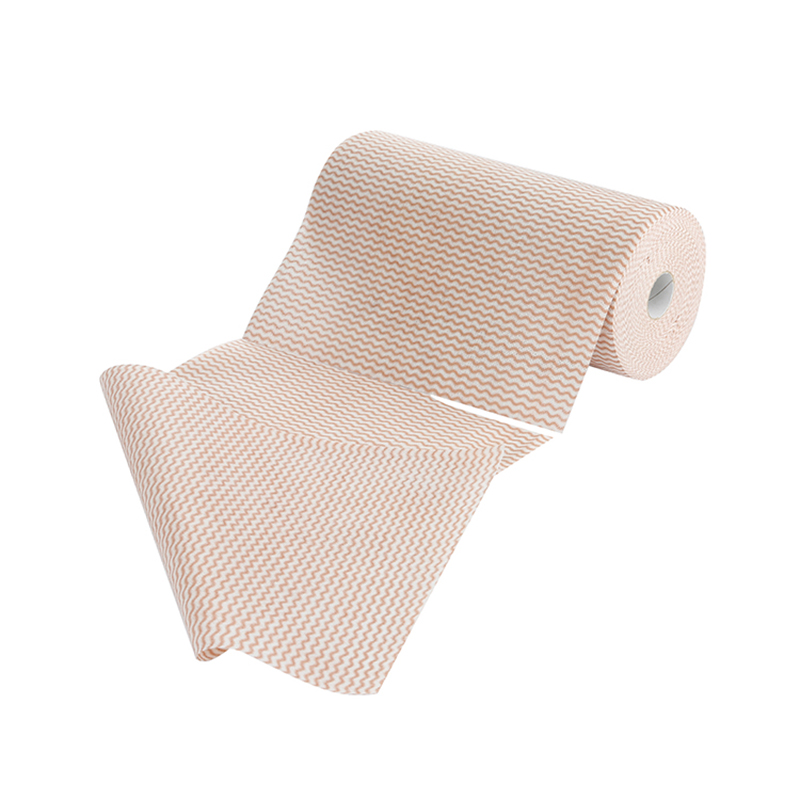 Bambu Elyaf/Viskoz Polyester Yağ Dayanıklı Dokuma Temizlik Rulosu