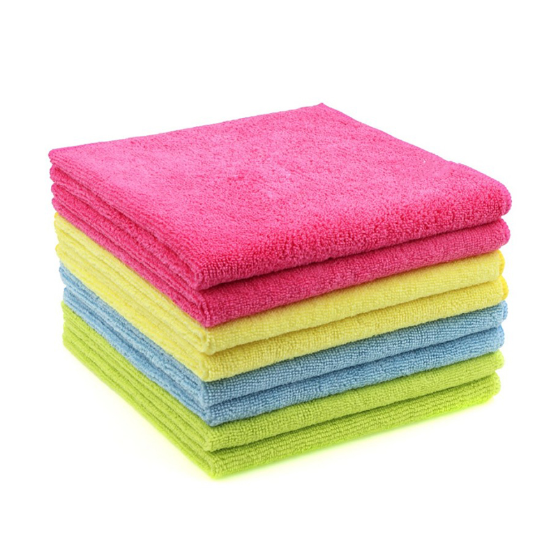 Taban içermeyen tekrarlanabilir yumuşak yüzey yüksek su emme mikrofiber havlu