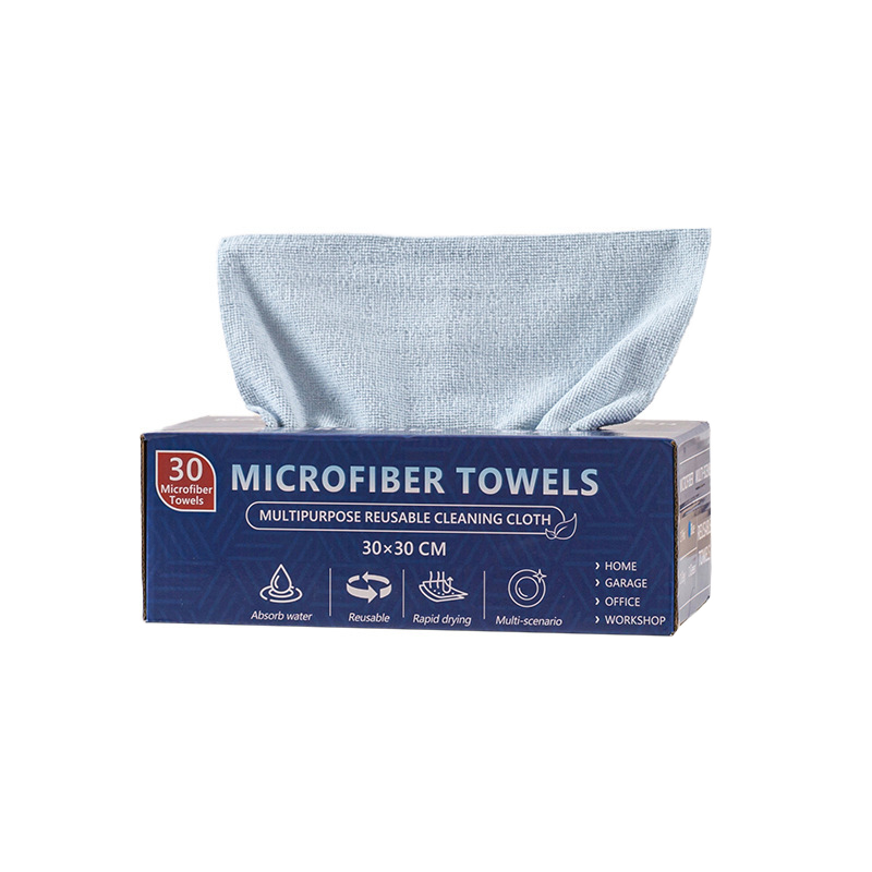 Tek kullanımlık ultra ince mikrofiber temizlik havluları